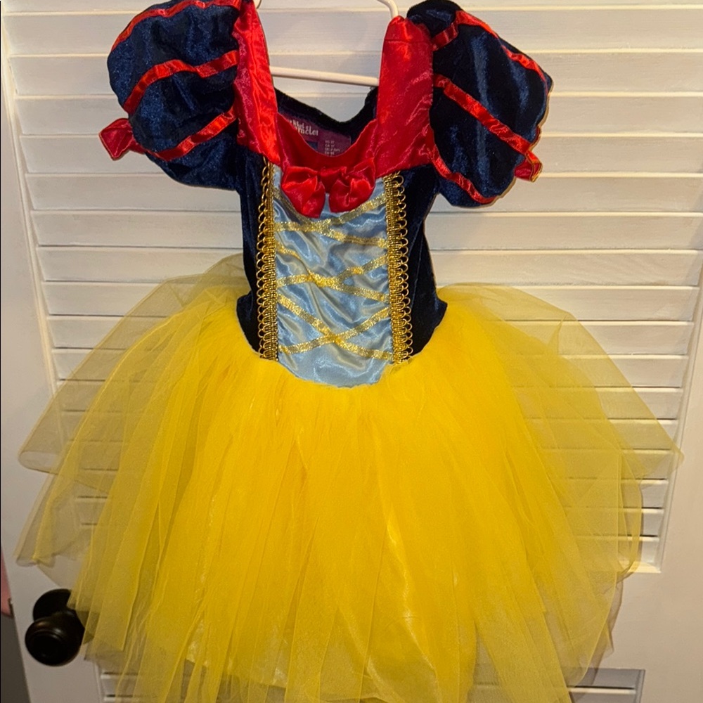 Toddler Girl Snow White Costume - Blue, Red, Yellow